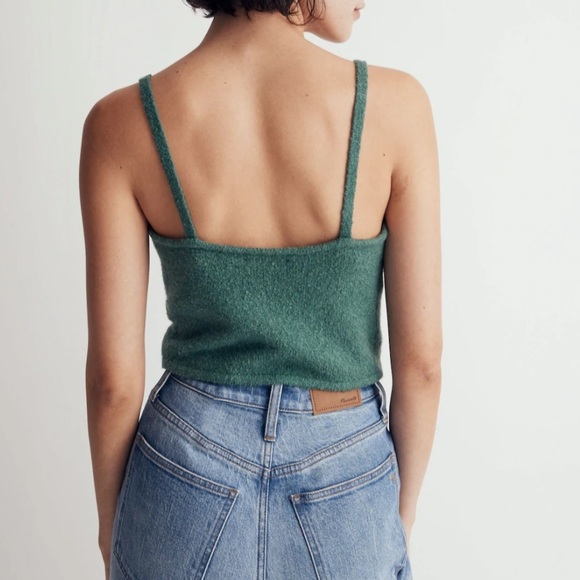NWOT Madewell Mapleton Crop Sweater Tank womens top - Picture 3 of 10